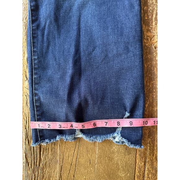 Judy Blue Boot Cut Raw Hem Jeans - Picture 7 of 10